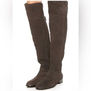 Tory Burch over-the-knee suede boots